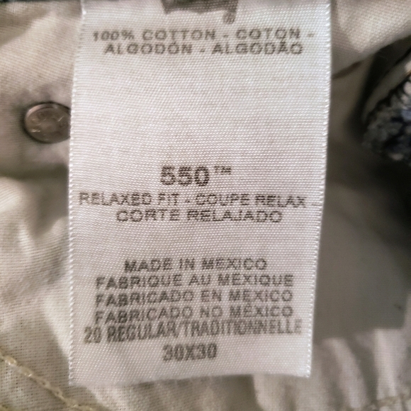 Levi's 550's Relaxed Fit Mid-Rise Blue Jeans 30 X 30 Medium Wash EUC - Picture 15 of 15